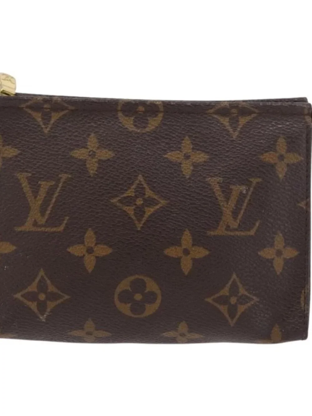 LOUIS VUITTON Monogram Poche Toilette 15 Pouch M47546 LV Auth hk3907